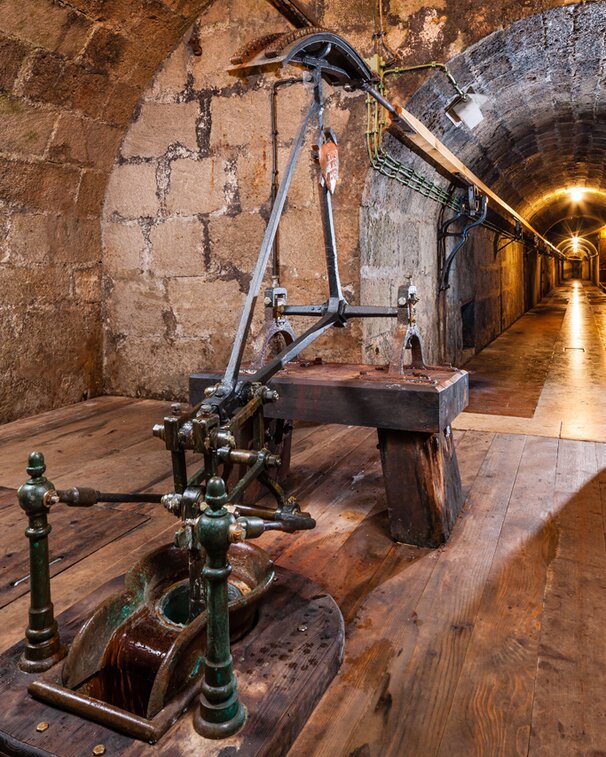 Karl Theodor Pumpe ausgestellt in der Alten Saline