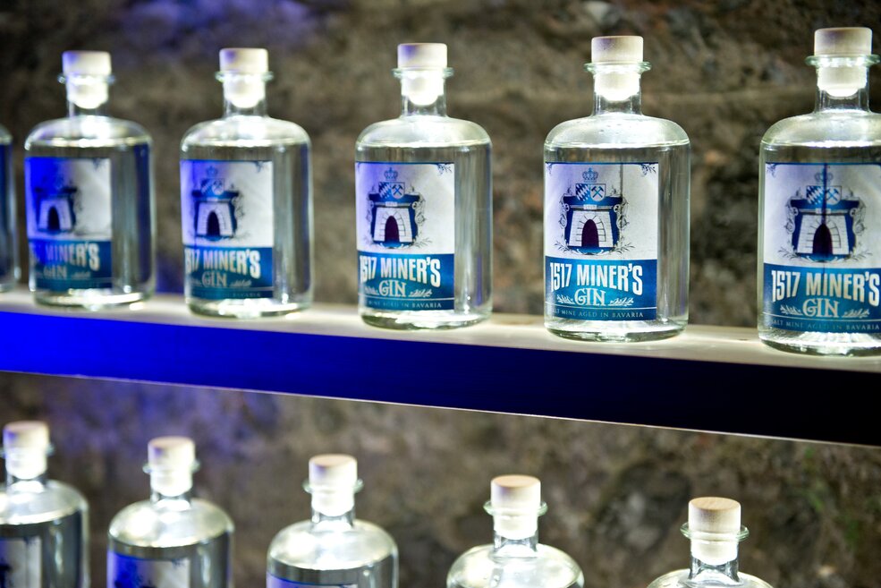 Miner´s Gin Ausstellung im Salzbergwerk Berchtesgaden
